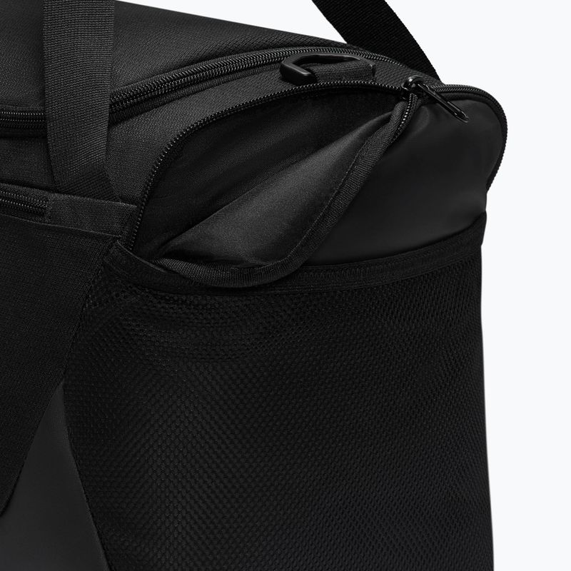 Torba treningowa Nike Brasilia Duffel Extra Small 24 l black/black/white 8