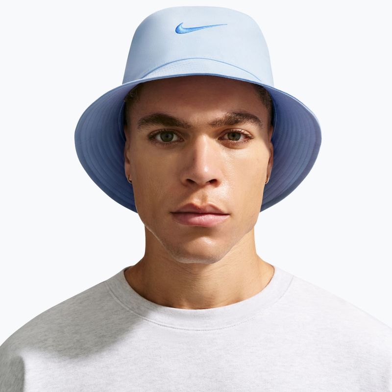 Kapelusz Nike Apex Bucket Swoosh hydrogen blue/university blue 3