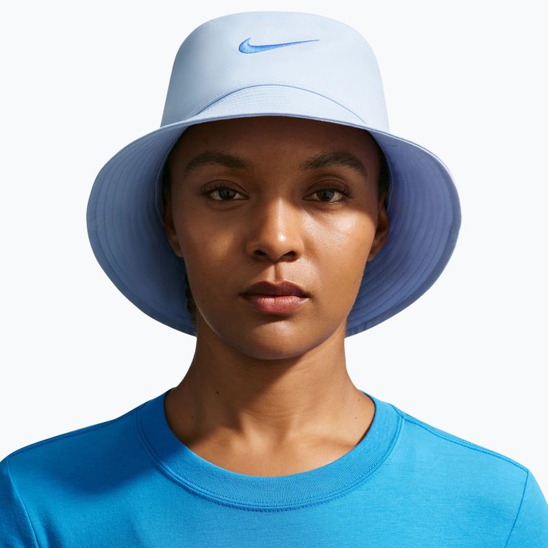 Kapelusz Nike Apex Bucket Swoosh hydrogen blue/university blue 5
