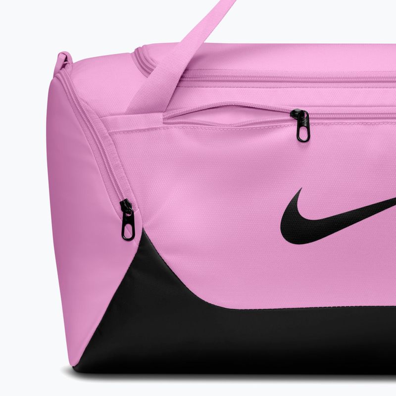Torba treningowa Nike Brasilia Duffel Small 40 l light magenta/black/black 6