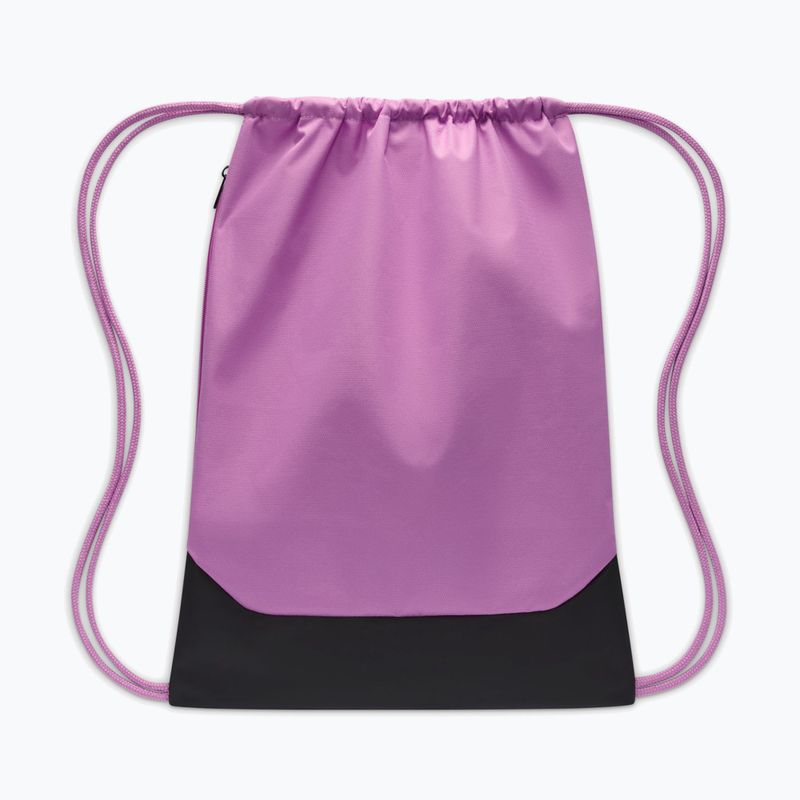 Worek Nike Brasilia 18 l light magenta/black/black 2
