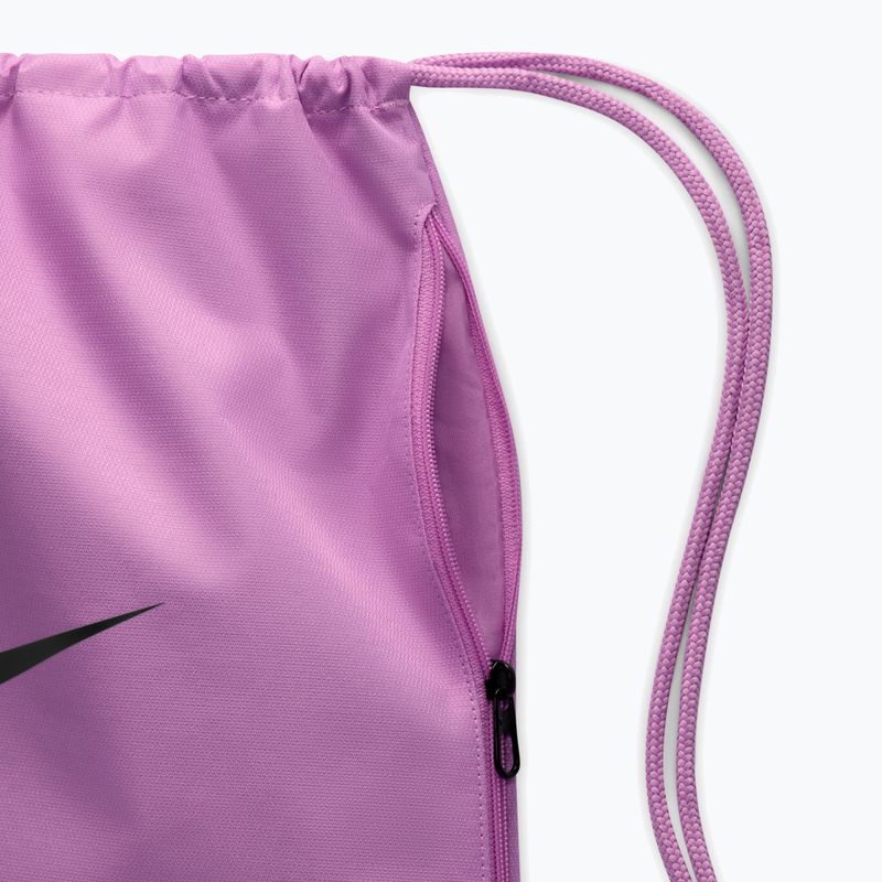 Worek Nike Brasilia 18 l light magenta/black/black 4