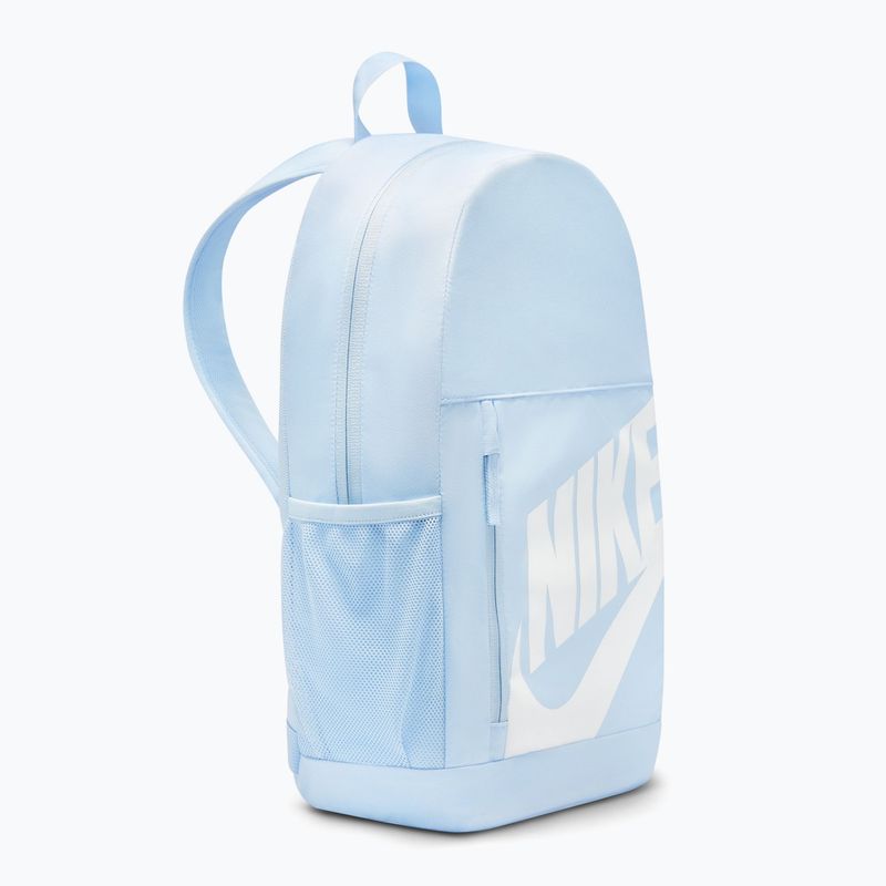Plecak miejski dziecięcy Nike Elemental Shoebox 20 l hydrogen blue/orange/white 2