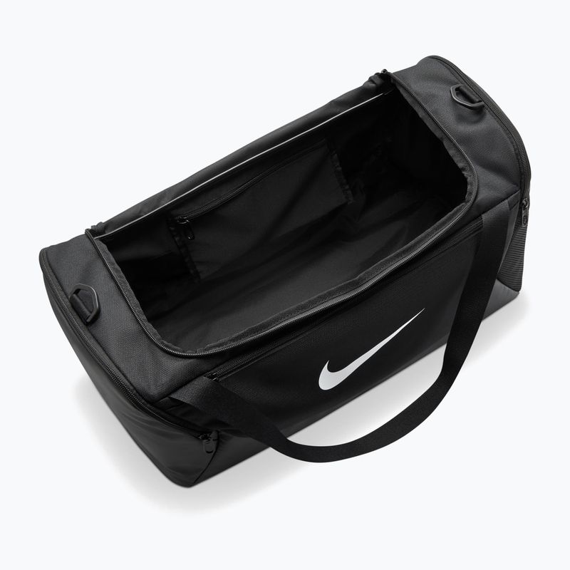 Torba treningowa Nike Brasilia Duffel Small 40 l black/black/white 4