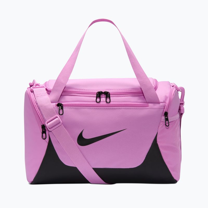 Torba treningowa Nike Brasilia Duffel Extra Small 24 l light magenta/black/black