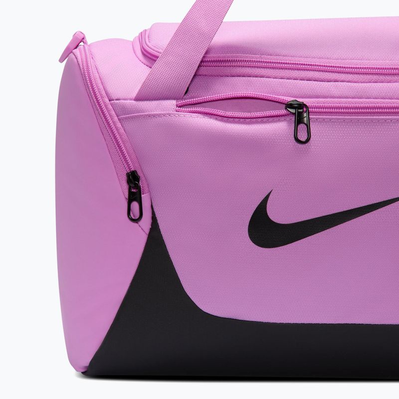 Torba treningowa Nike Brasilia Duffel Extra Small 24 l light magenta/black/black 6
