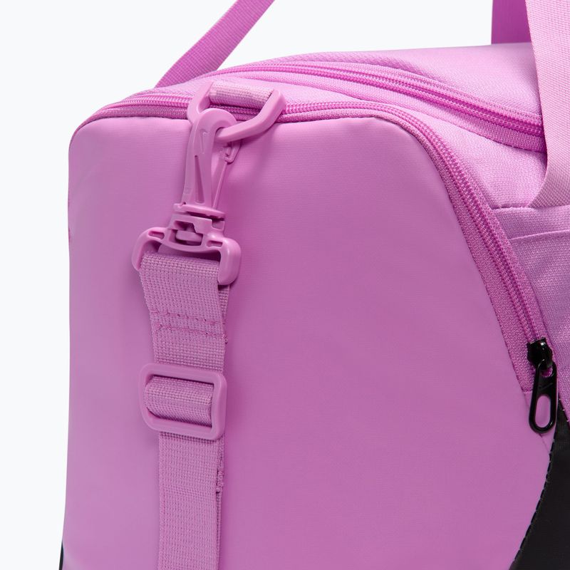 Torba treningowa Nike Brasilia Duffel Extra Small 24 l light magenta/black/black 8