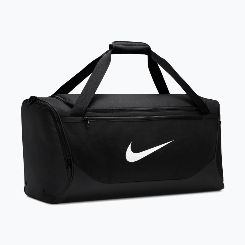 Torba treningowa Nike Brasilia Duffel Medium 60 l black/black/white 2