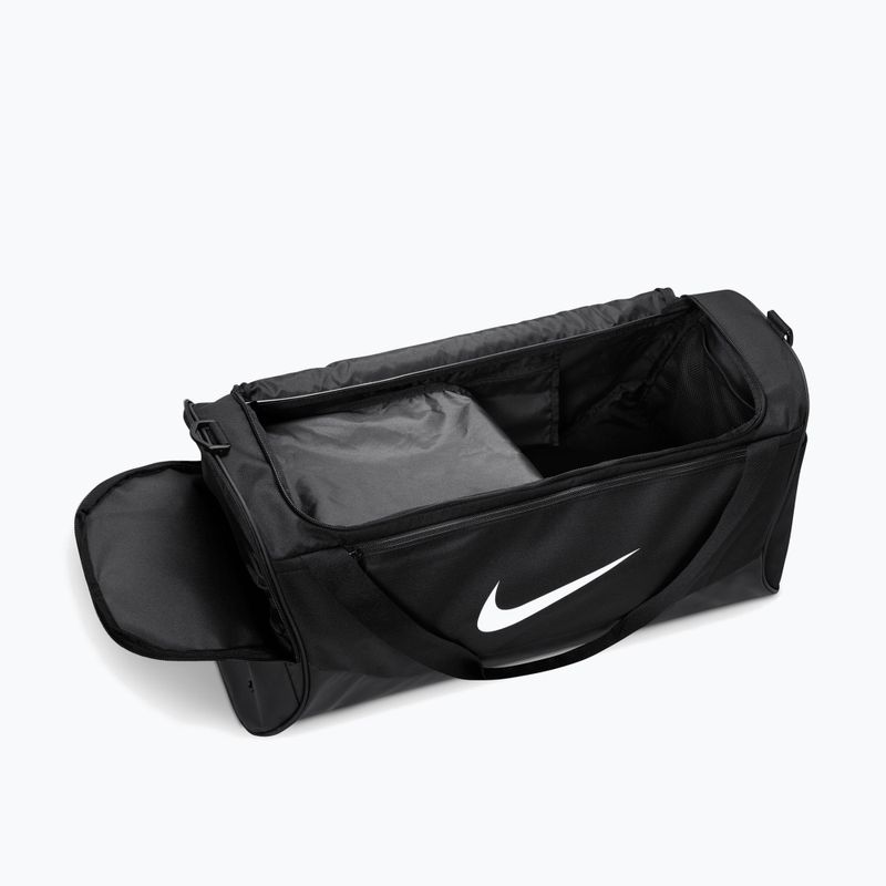 Torba treningowa Nike Brasilia Duffel Medium 60 l black/black/white 5