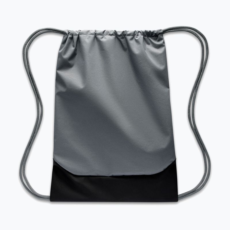 Worek Nike Brasilia 18 l smoke grey/black/white 2