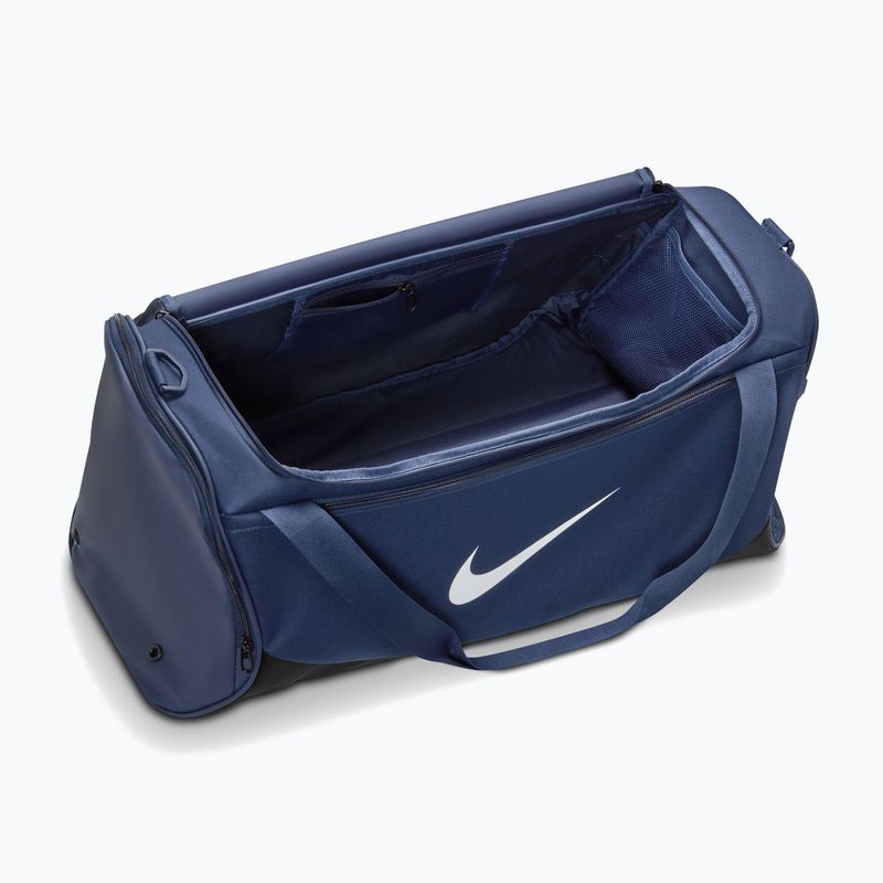 Torba treningowa Nike Brasilia Duffel Medium 60 l midnight navy/black/white 5