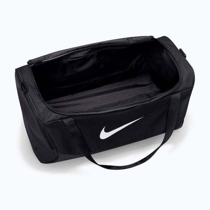 Torba treningowa Nike Brasilia Duffel Large 95 l black/black/white 4