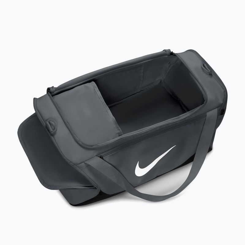 Torba treningowa Nike Brasilia Duffel Small 40 l smoke grey/black/white 4