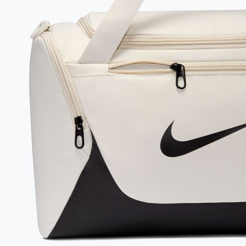 Torba treningowa Nike Brasilia Duffel Extra Small 24 l light bone/black/black 6