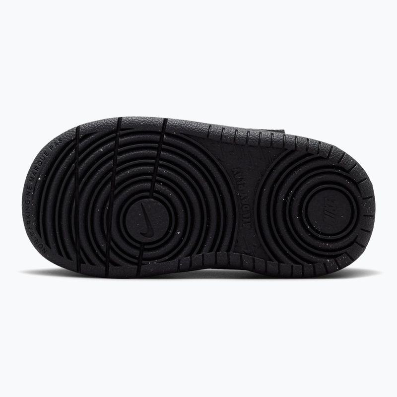 Buty dziecięce Nike Court Borough Low Recraft black/black/white 3
