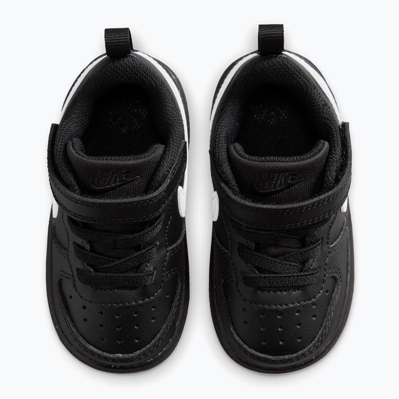 Buty dziecięce Nike Court Borough Low Recraft black/black/white 4