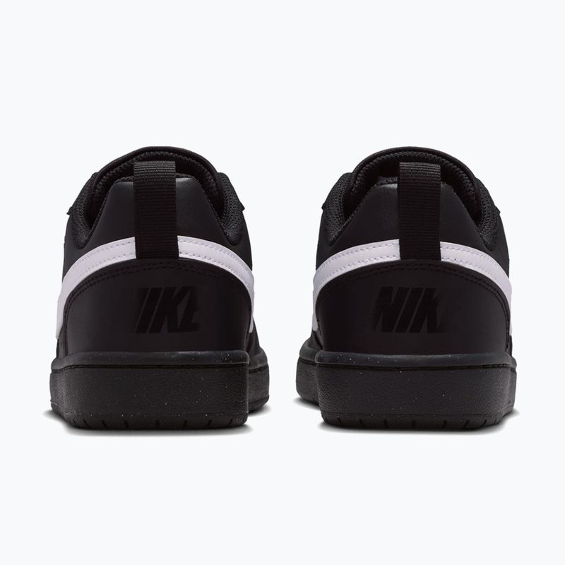 Buty Nike Court Borough Low Recraft black/black/white 4