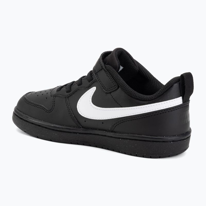 Buty dziecięce Nike Court Borough Low Recraft black/black/white 3