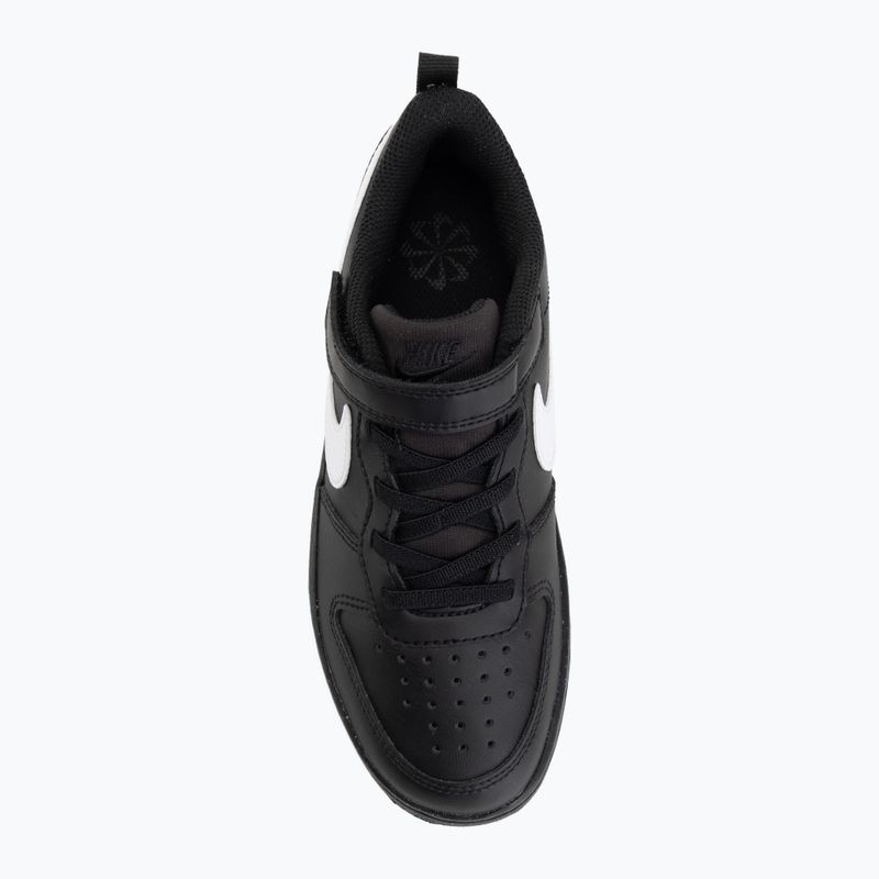 Buty dziecięce Nike Court Borough Low Recraft black/black/white 5