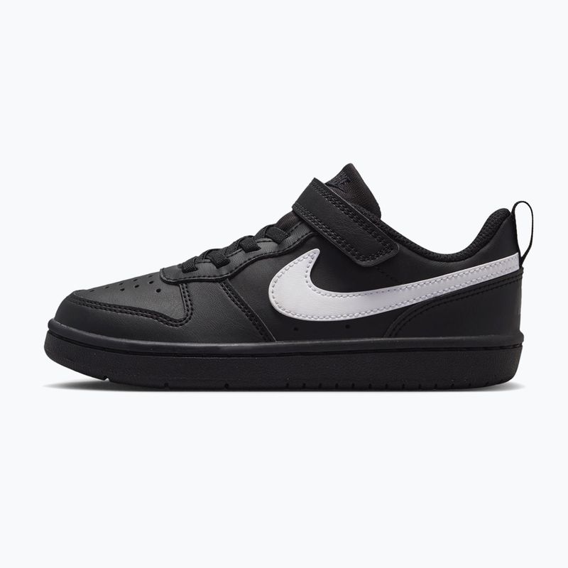 Buty dziecięce Nike Court Borough Low Recraft black/black/white 2