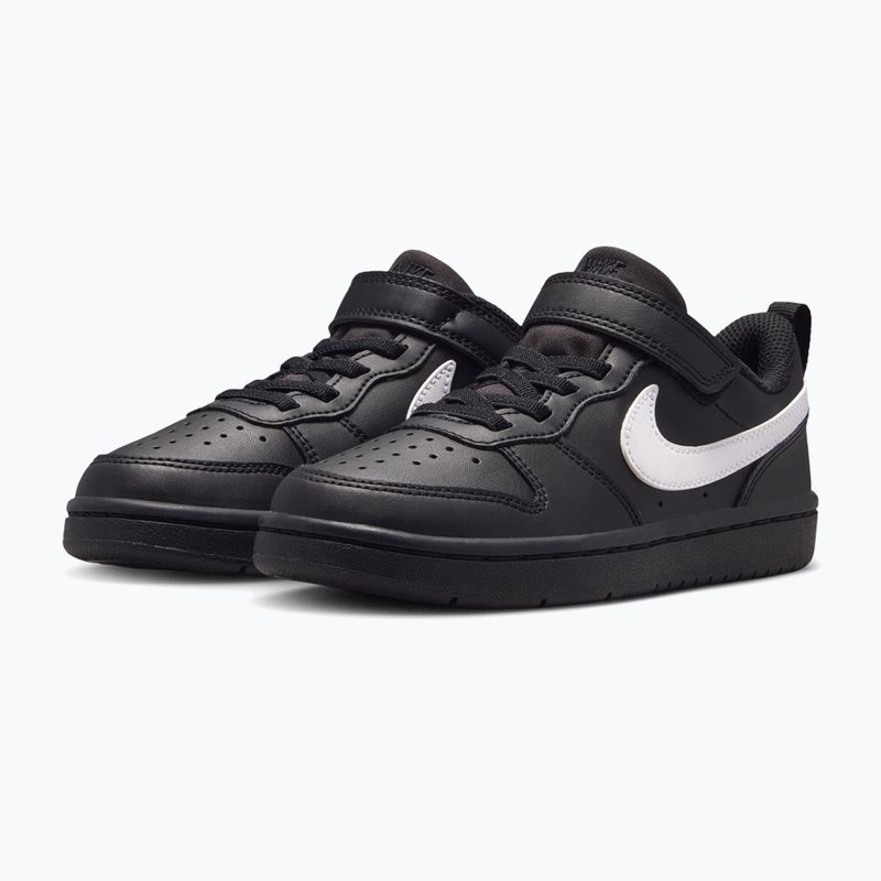 Buty dziecięce Nike Court Borough Low Recraft black/black/white 3