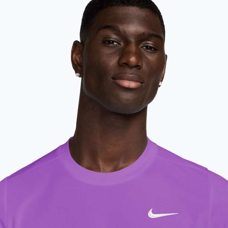 Koszulka tenisowa męska Nike Court Dri-Fit Victory bright violet/white 3