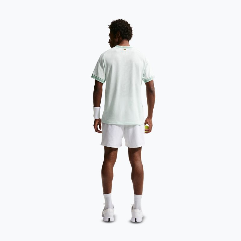 Koszulka tenisowa męska Nike Court Heritage barely green 3
