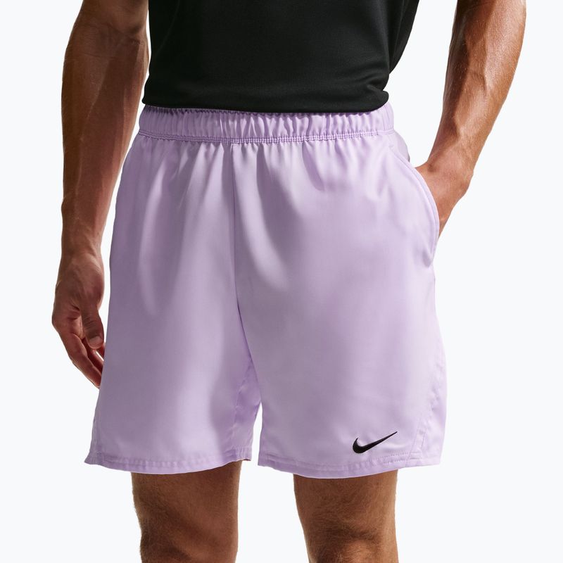Spodenki tenisowe męskie Nike Court Dri-Fit Victory 7" violet mist/black 4