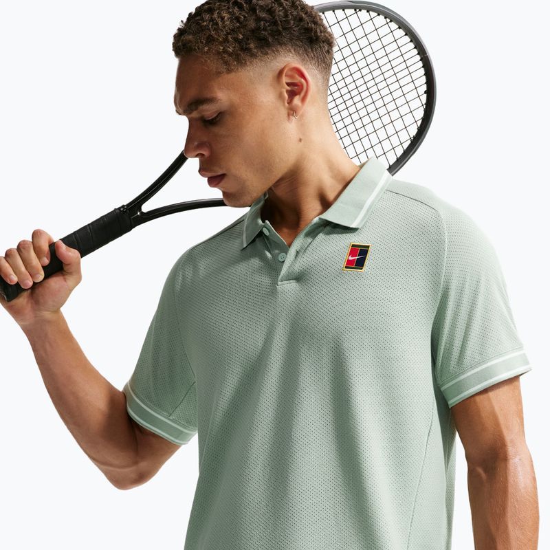 Koszulka tenisowa męska Nike Court Heritage Polo steam 5