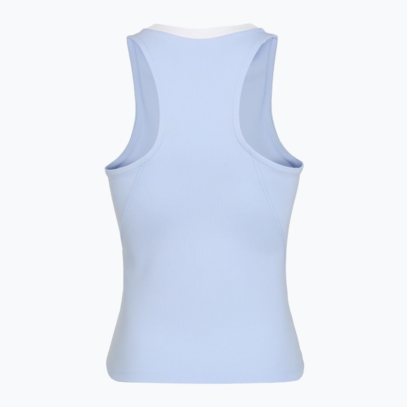 Koszulka tenisowa damska Nike Court Dri-Fit Advantage Tank hydrogen blue/white/white 2