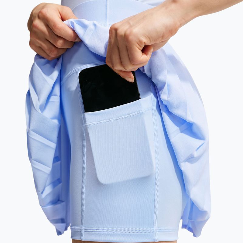 Spódnica tenisowa Nike Victory Dri-Fit High-Waisted Pleated hydrogen blue/hydrogen blue/white 8