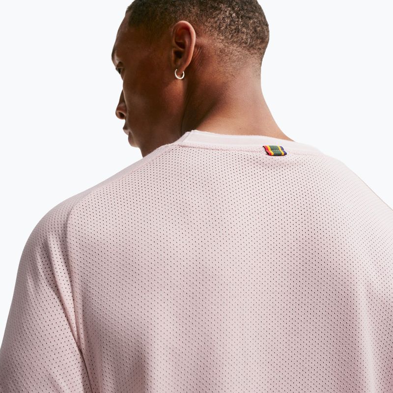 Koszulka tenisowa męska Nike Court Heritage silt red 5