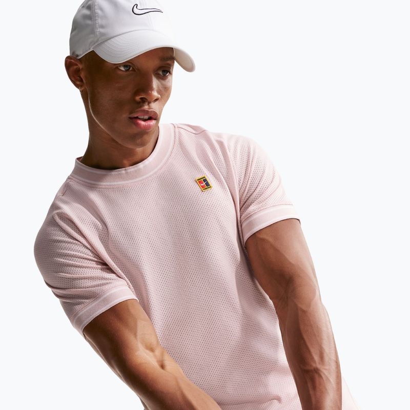 Koszulka tenisowa męska Nike Court Heritage silt red 6