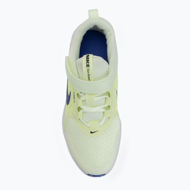Buty dziecięce Nike Star Runner 5 volt tint/light liquid lime/volt ice/lapis 5