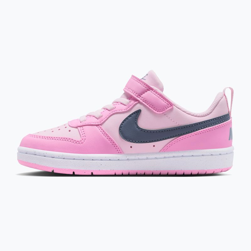 Buty dziecięce Nike Court Borough Low Recraft pink foam/pink rise/white/ashen slate 2