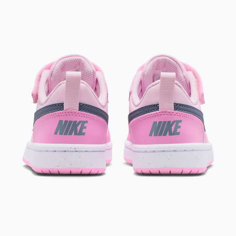 Buty dziecięce Nike Court Borough Low Recraft pink foam/pink rise/white/ashen slate 4