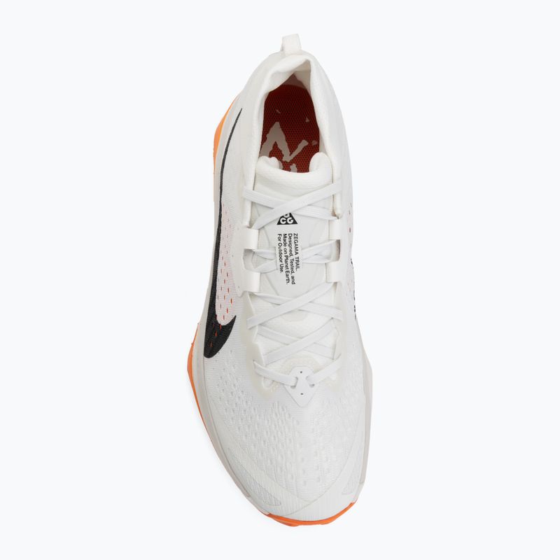 Buty do biegania męskie Nike ACG Zegama Trail summit white/phantom/safety orange/black 5