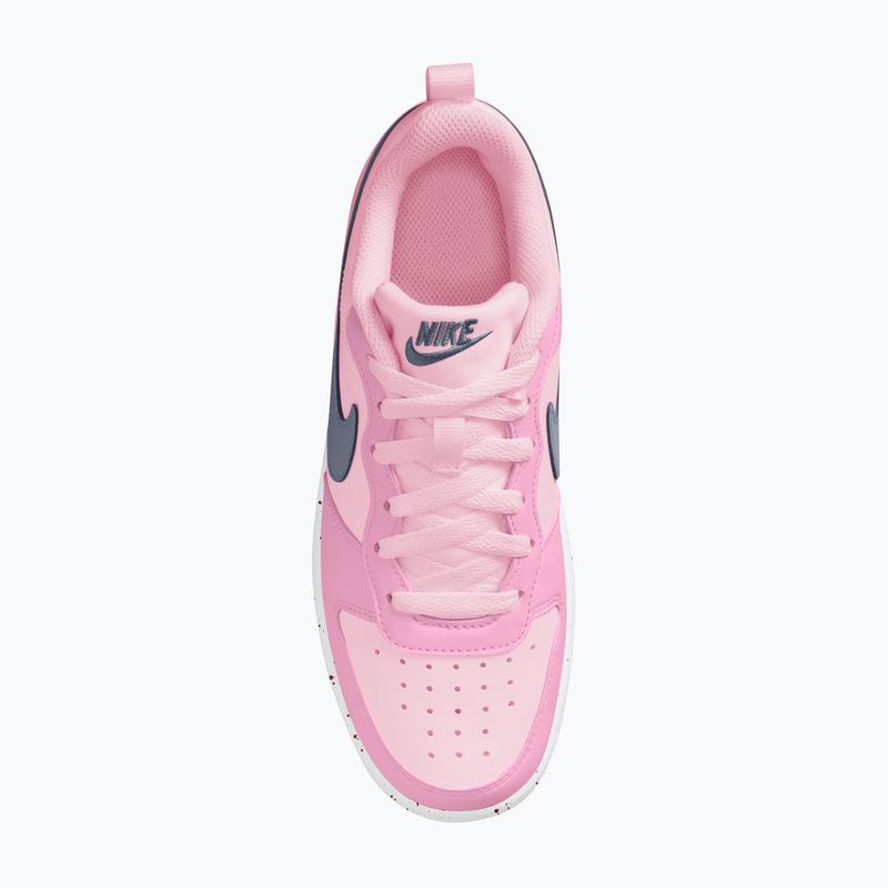 Buty Nike Court Borough Low Recraft pink foam/pink rise/white/ashen slate 3