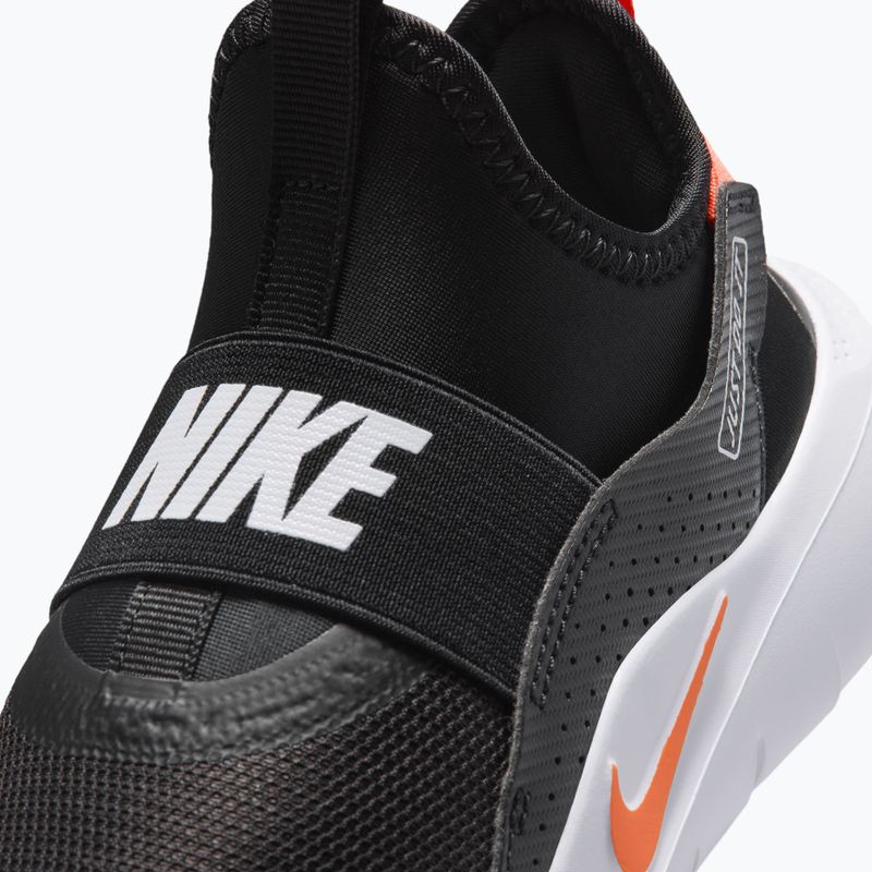 Buty dziecięce Nike Flex Runner 4 black/white/turf orange 3