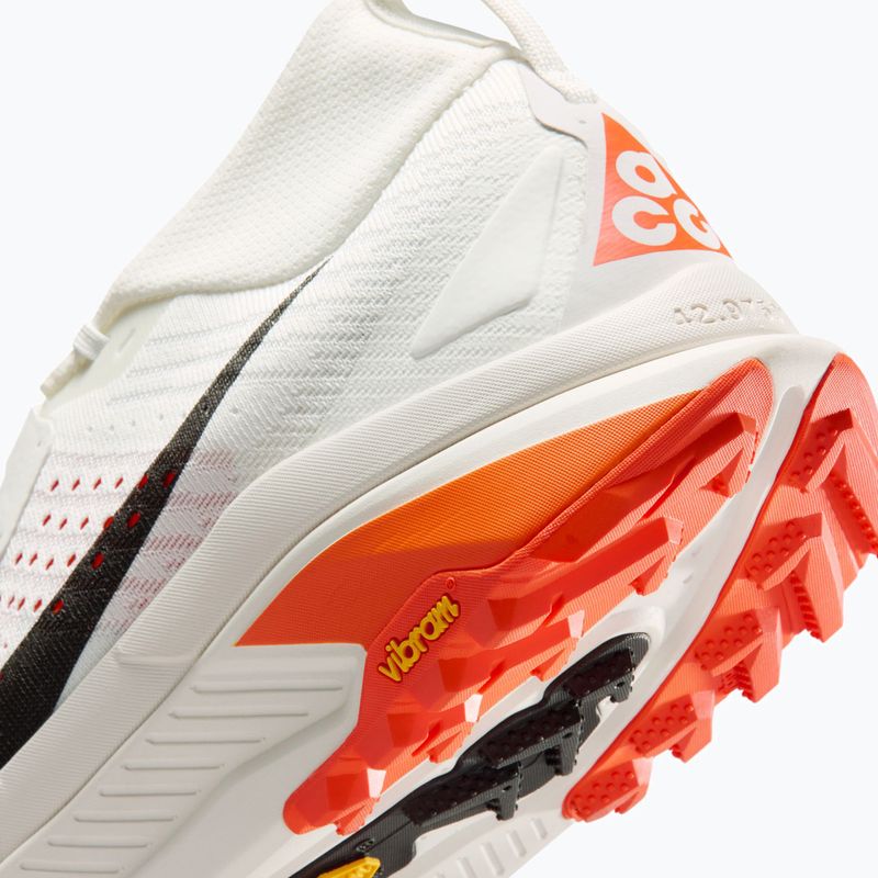 Buty do biegania męskie Nike ACG Zegama Trail summit white/phantom/safety orange/black 12