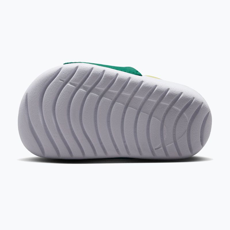 Klapki dziecięce Nike Kawa malachite/sonic yellow 6