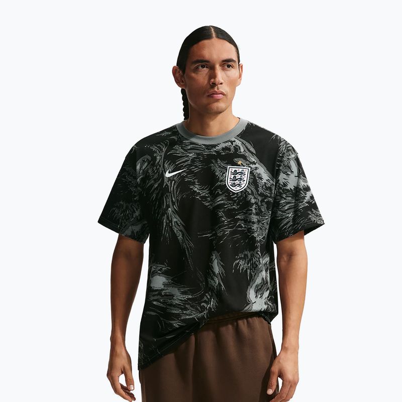 Koszulka piłkarska męska Nike England Soccer dark steel grey