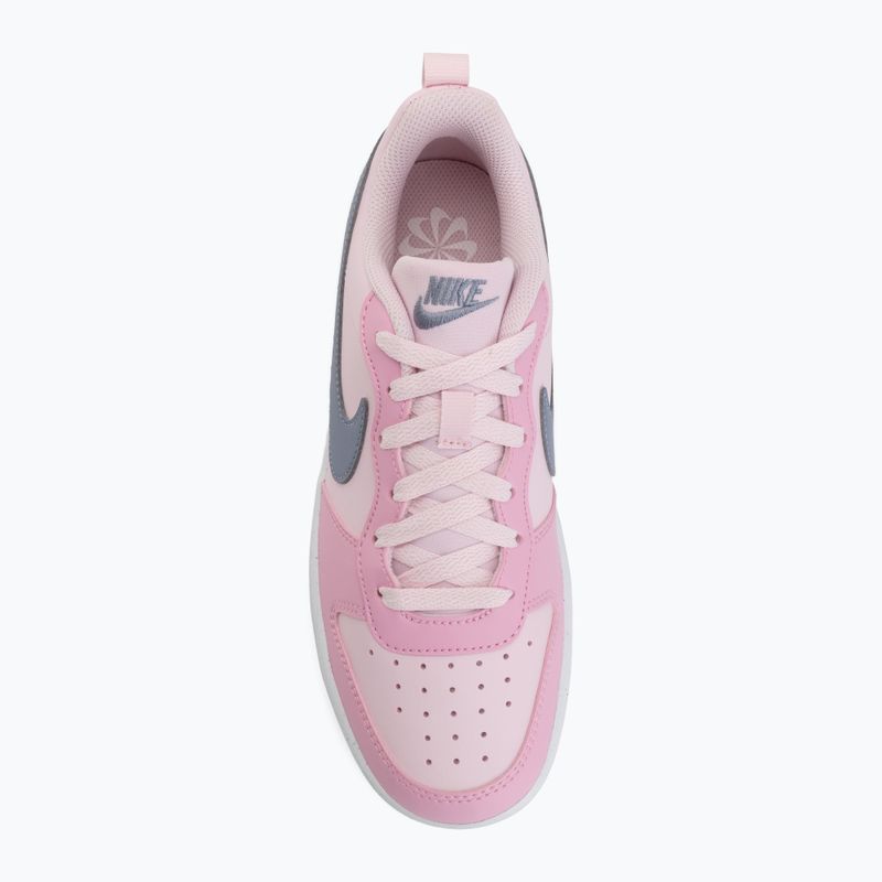 Buty Nike Court Borough Low Recraft pink foam/pink rise/white/ashen slate 5