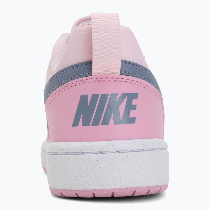 Buty Nike Court Borough Low Recraft pink foam/pink rise/white/ashen slate 6