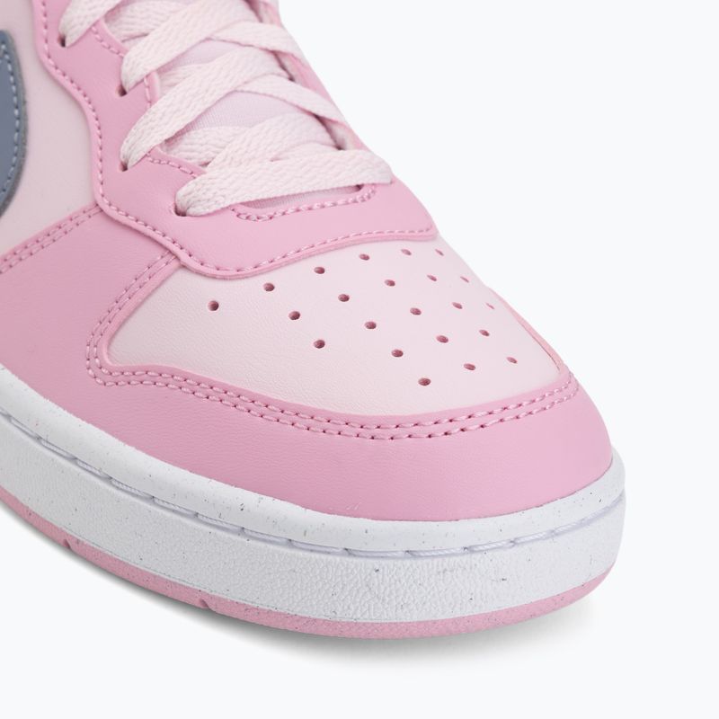 Buty Nike Court Borough Low Recraft pink foam/pink rise/white/ashen slate 7