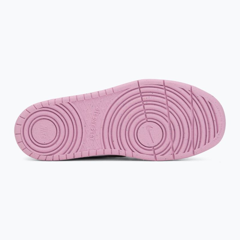 Buty dziecięce Nike Court Borough Low Recraft pink foam/pink rise/white/ashen slate 4