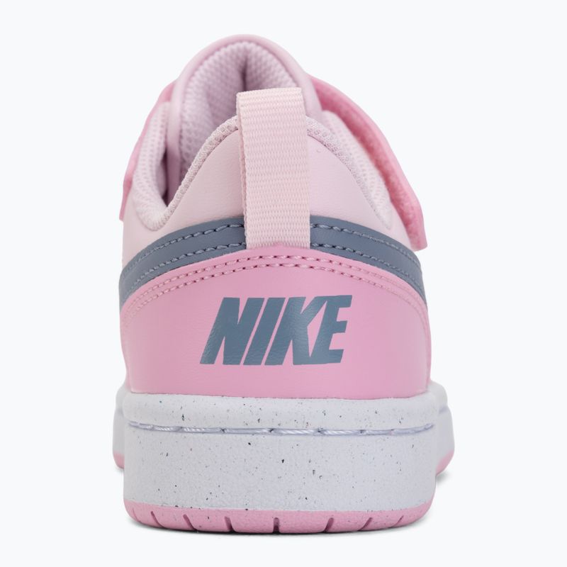 Buty dziecięce Nike Court Borough Low Recraft pink foam/pink rise/white/ashen slate 6