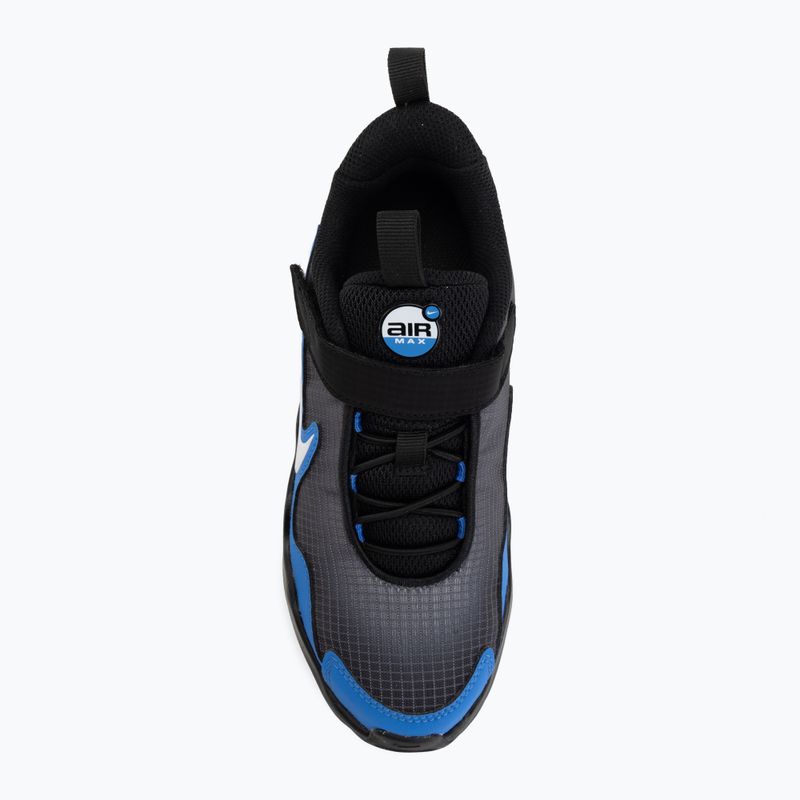 Buty dziecięce Nike Air Max Nova smoke grey/black/blue crystal/white 5
