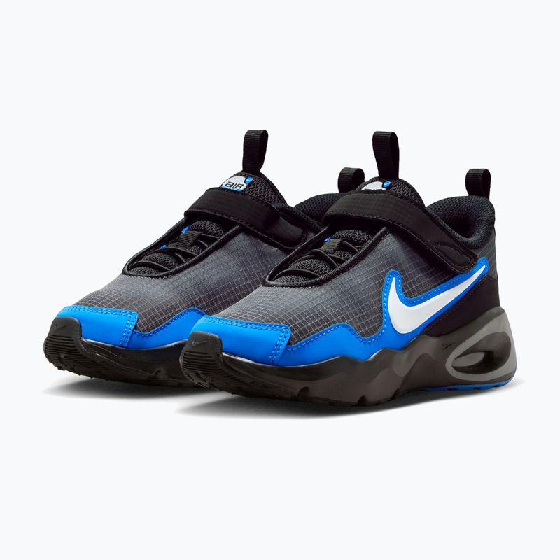 Buty dziecięce Nike Air Max Nova smoke grey/black/blue crystal/white 3