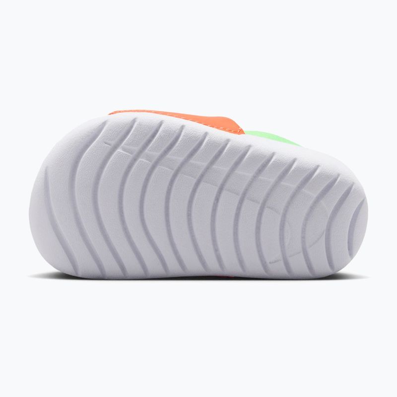 Klapki dziecięce Nike Kawa total orange/green strike 6